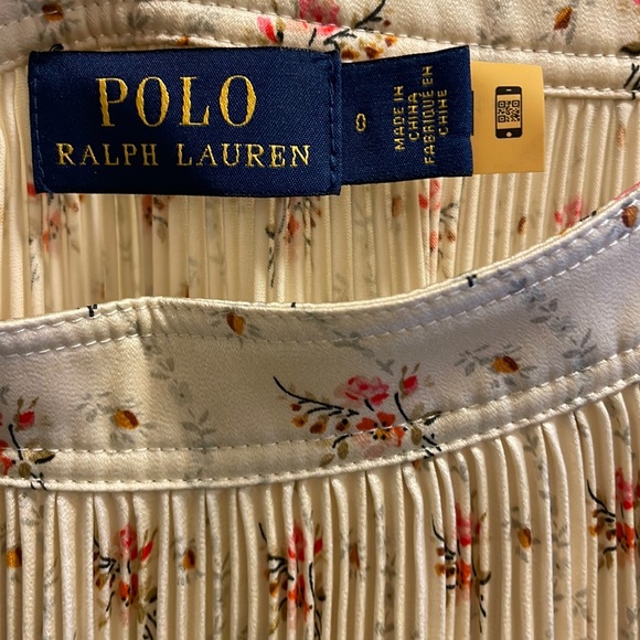 Polo Ralph Lauren Jaclyn Floral Belted Pleated Ruffled Maxi Skirt - Picture 5 of 9